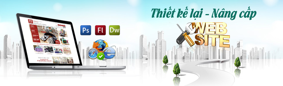 Thiết kế lại - Nâng cấp Web